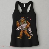 Sturgeon Fishing Bigfoot Fishermen Women's Tank Top thumb 3