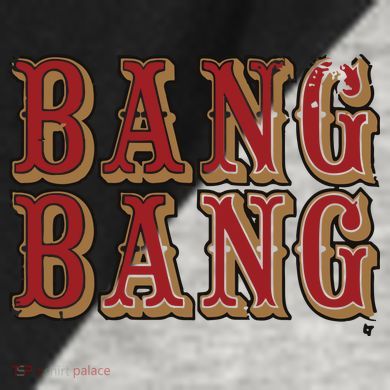 San Francisco Bang Bang Raglan Baseball Sleeve Shirt