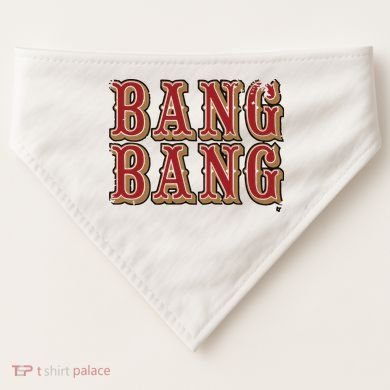 San Francisco Bang Bang USA-Made Doggie Bandana