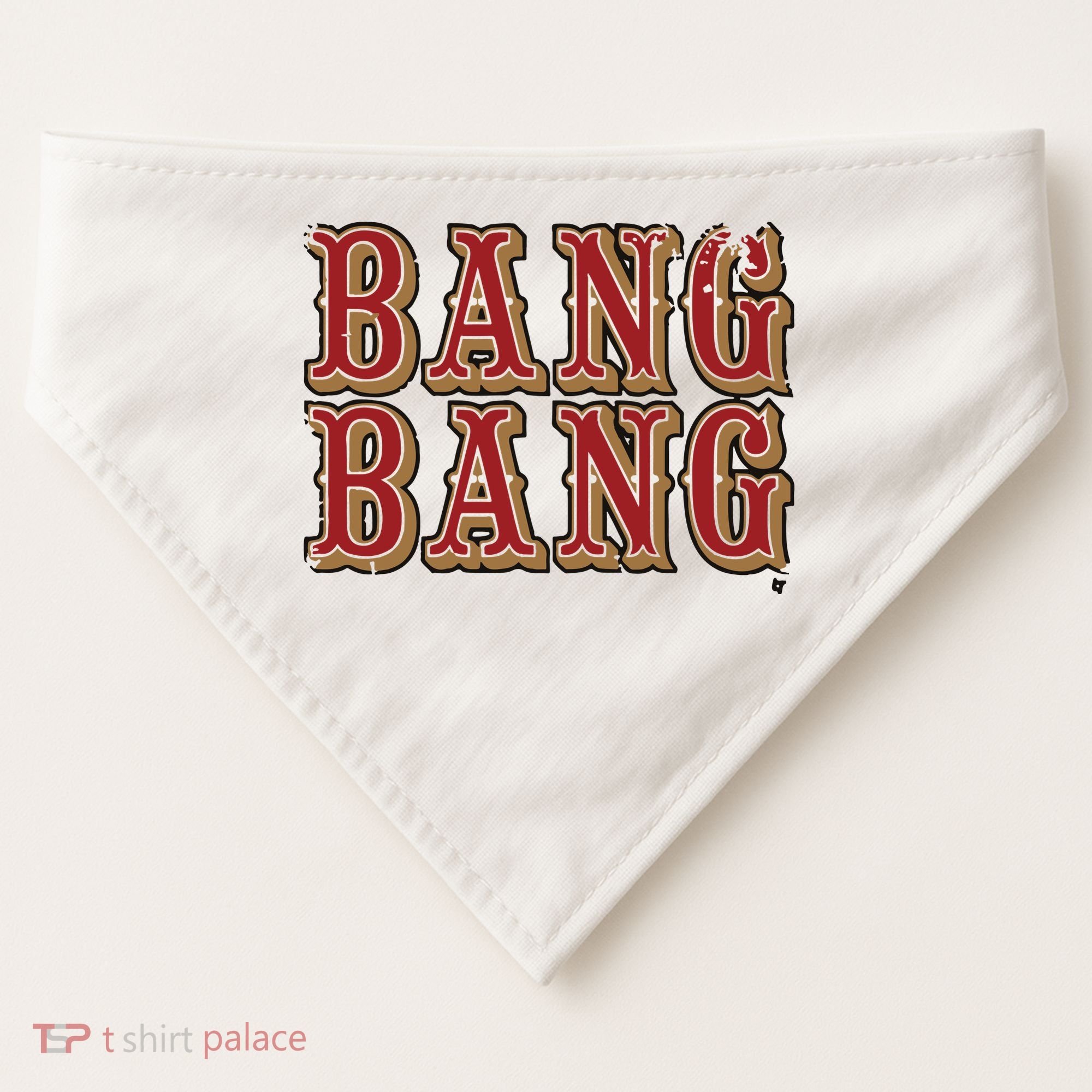 San Francisco Bang Bang USA-Made Doggie Bandana