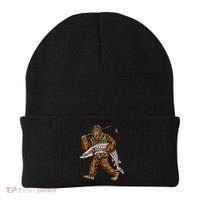 Sturgeon Fishing Bigfoot Fisher Gift Beanie thumb 0