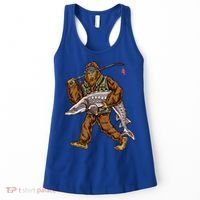 Sturgeon Fishing Bigfoot Fisher Gift Women's Tank Top thumb 0