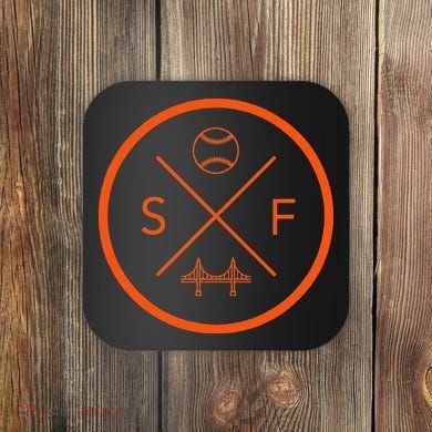 San Francisco Baseball Sf California Coaster