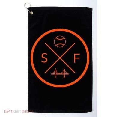 San Francisco Baseball Sf California Golf Towel