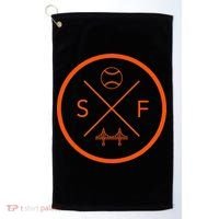 San Francisco Baseball Sf California Golf Towel thumb 0