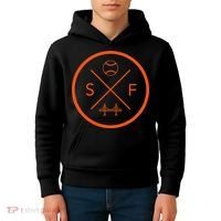 San Francisco Baseball Sf California Kids Hoodie thumb 4