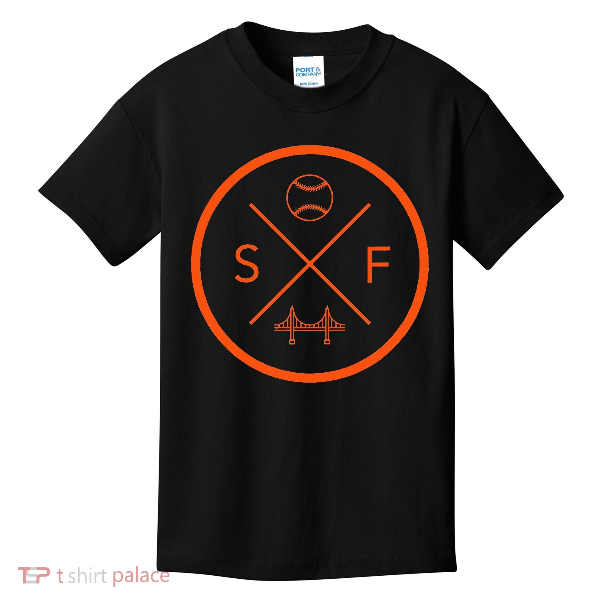 San Francisco Baseball Sf California Kids T-Shirt