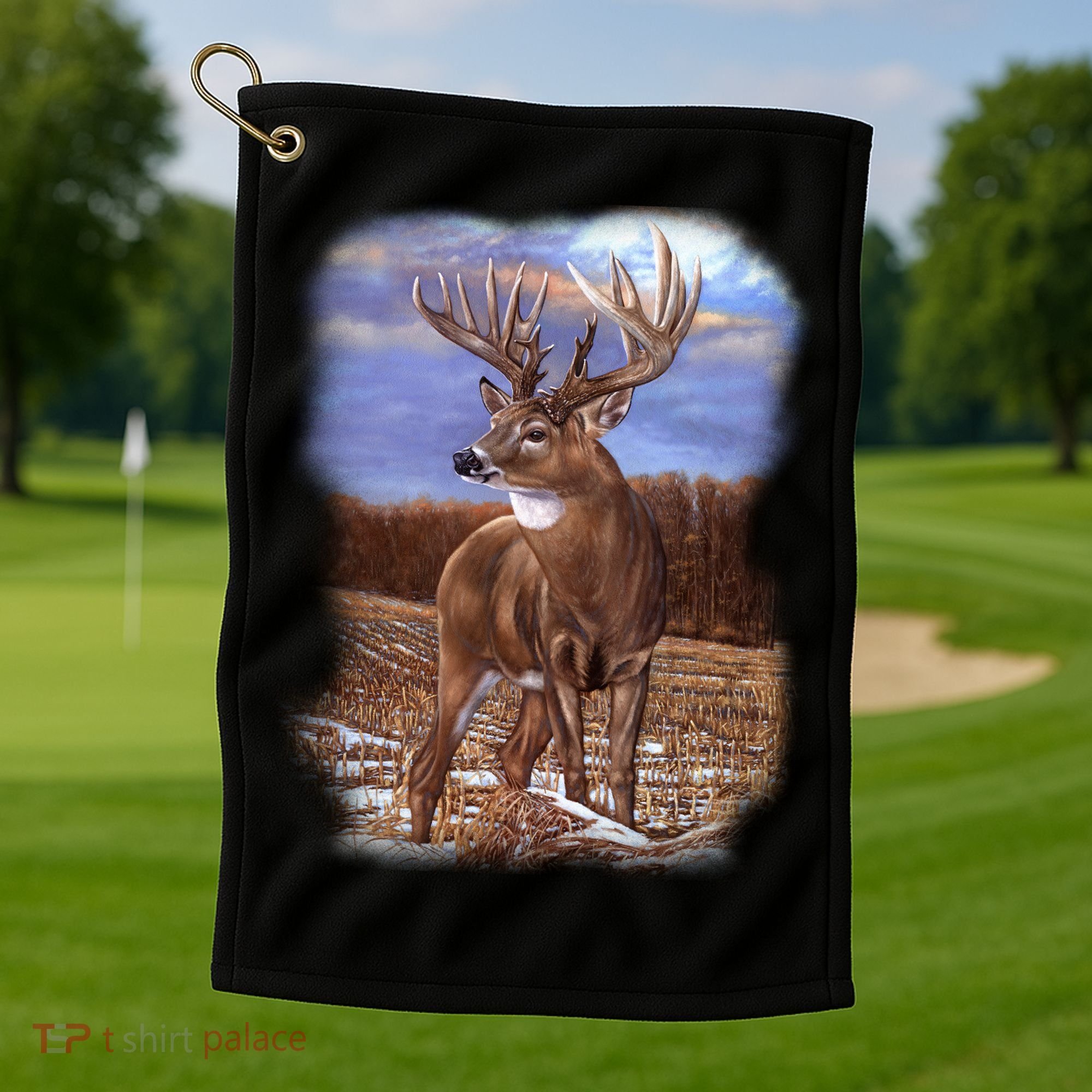 Super Freak Buck Golf Towel