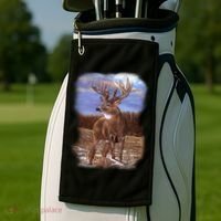 Super Freak Buck Golf Towel thumb 2