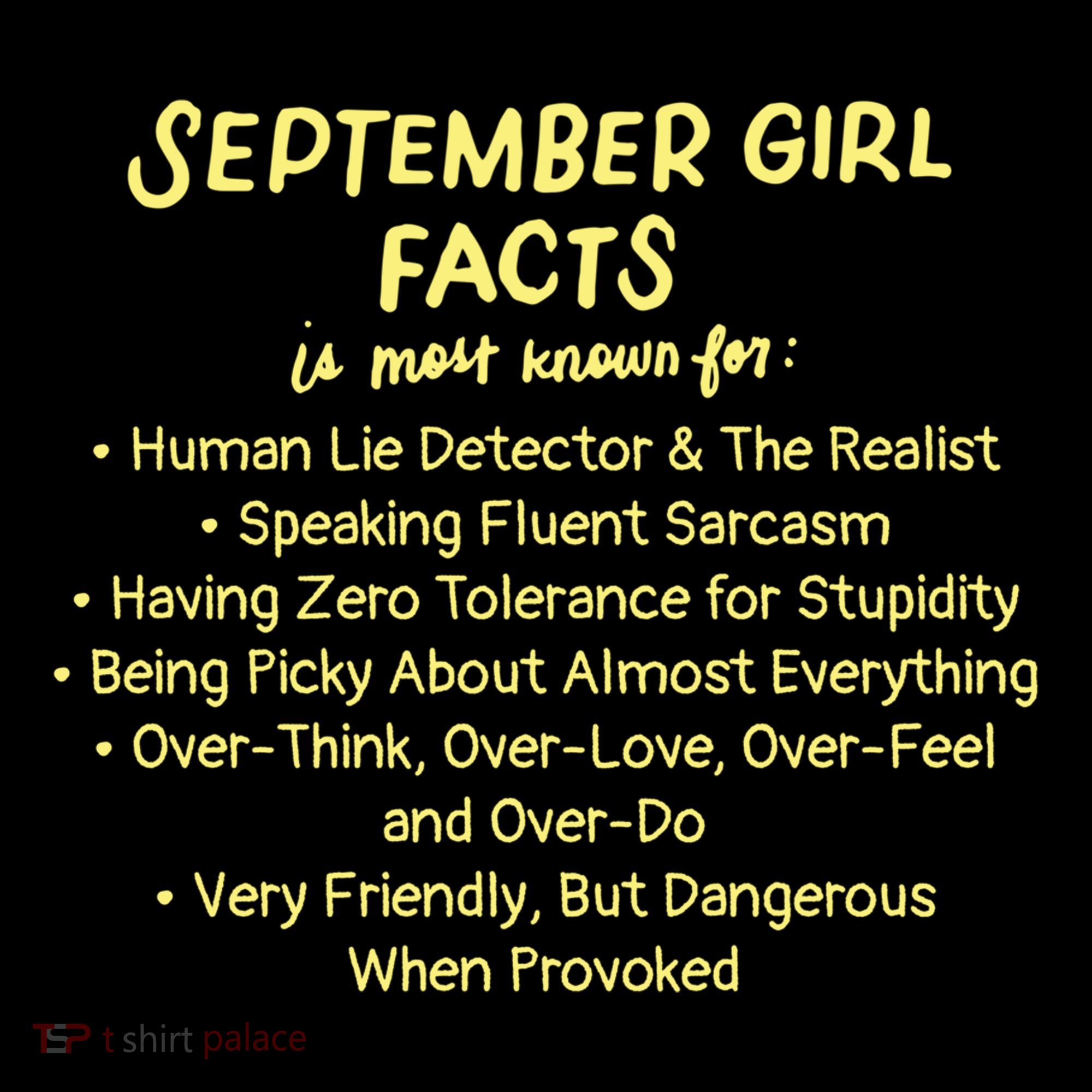 September Facts Birthday Funny Gift Born In September Virgo Gift Coffee Mug