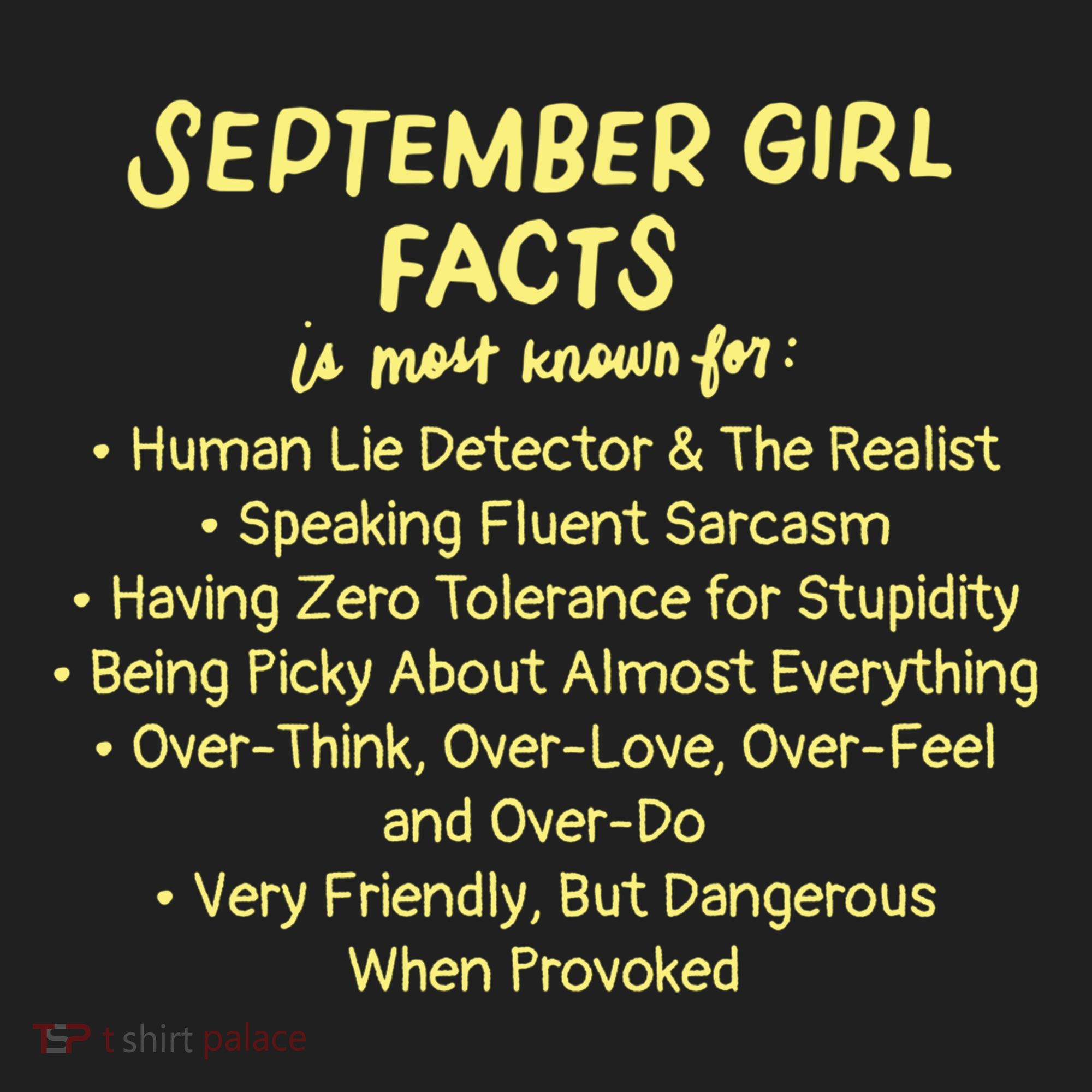 September Facts Birthday Funny Gift Born In September Virgo Gift Golf Towel