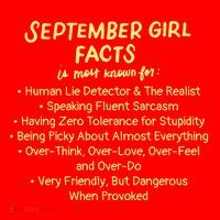 September Facts Birthday Funny Gift Born In September Virgo Gift Santa Hat thumb 1