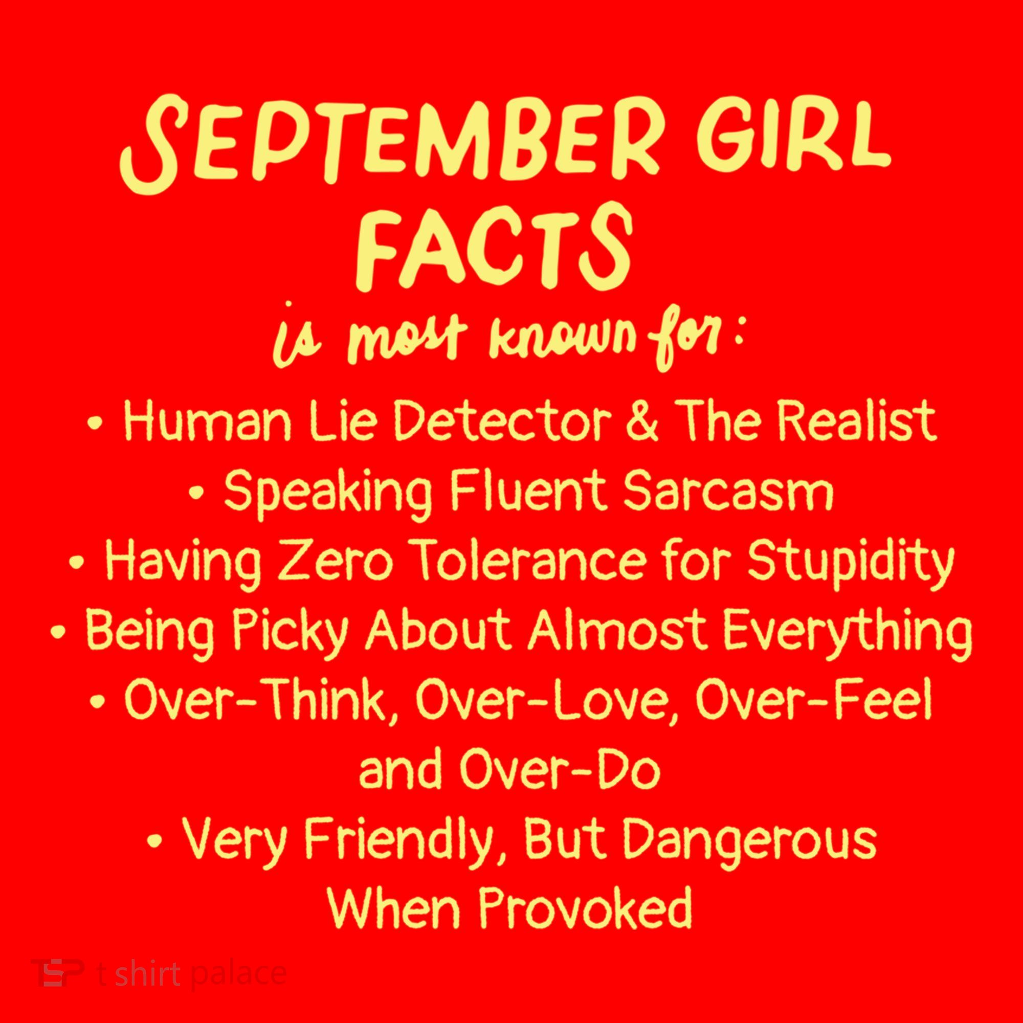 September Facts Birthday Funny Gift Born In September Virgo Gift Santa Hat