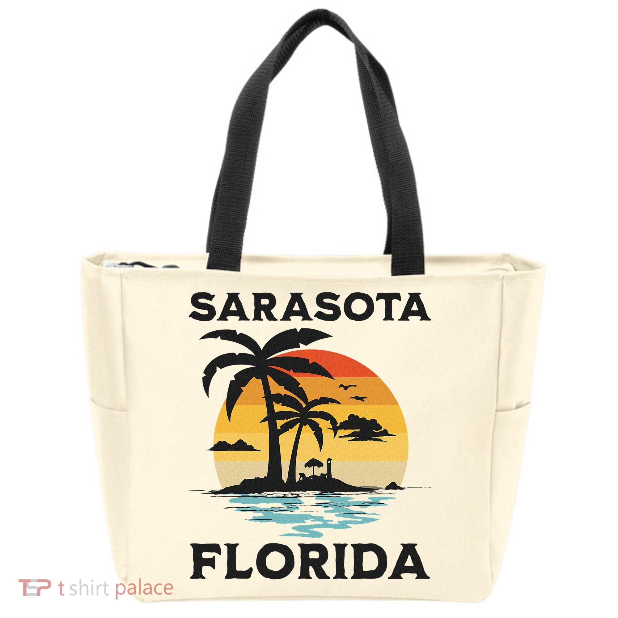 Sarasota Florida Beach Summer Vacation Tote Bag