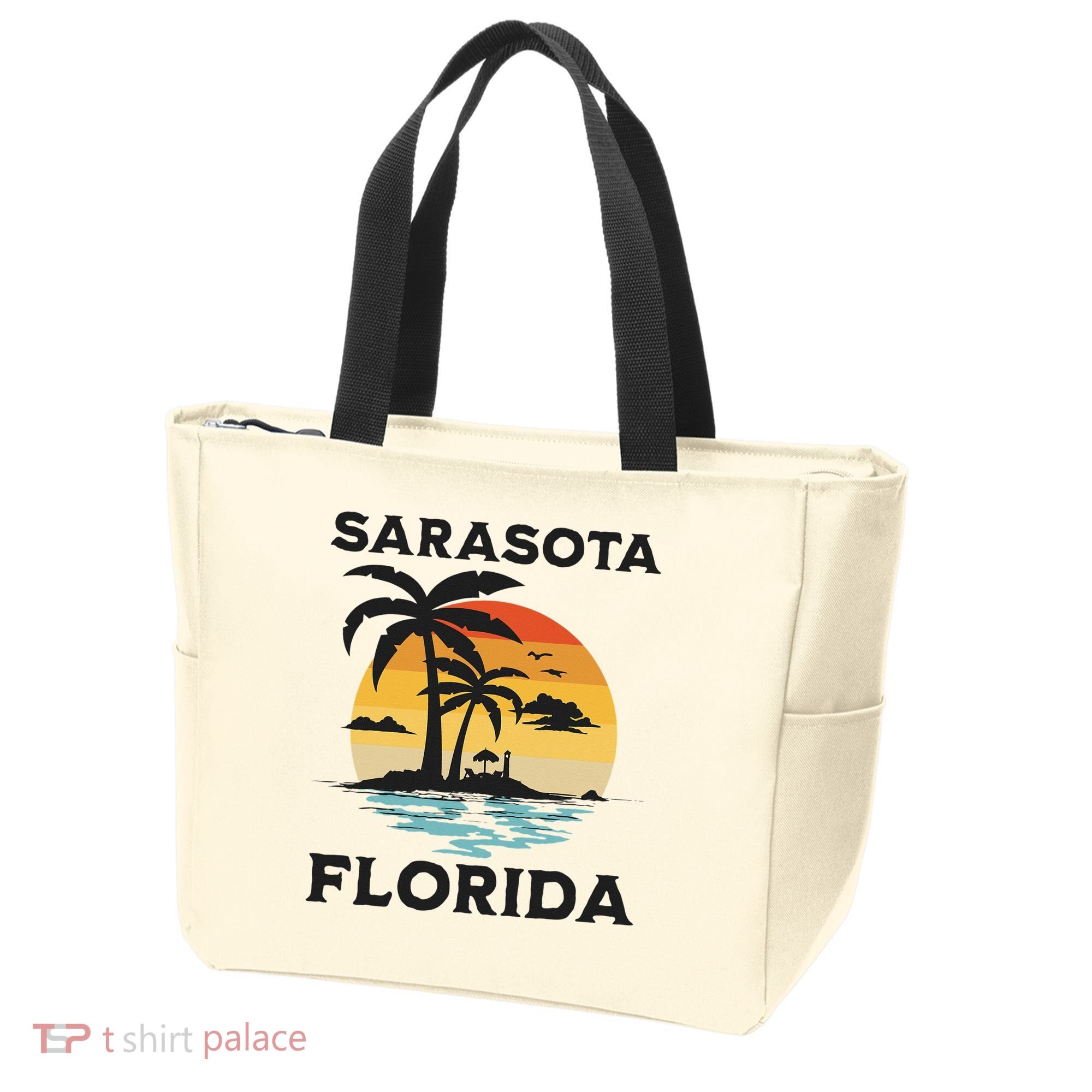 Sarasota Florida Beach Summer Vacation Tote Bag