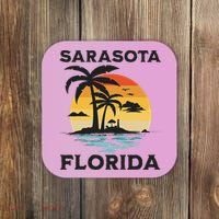 Sarasota Florida Beach Summer Vacation Coaster thumb 0