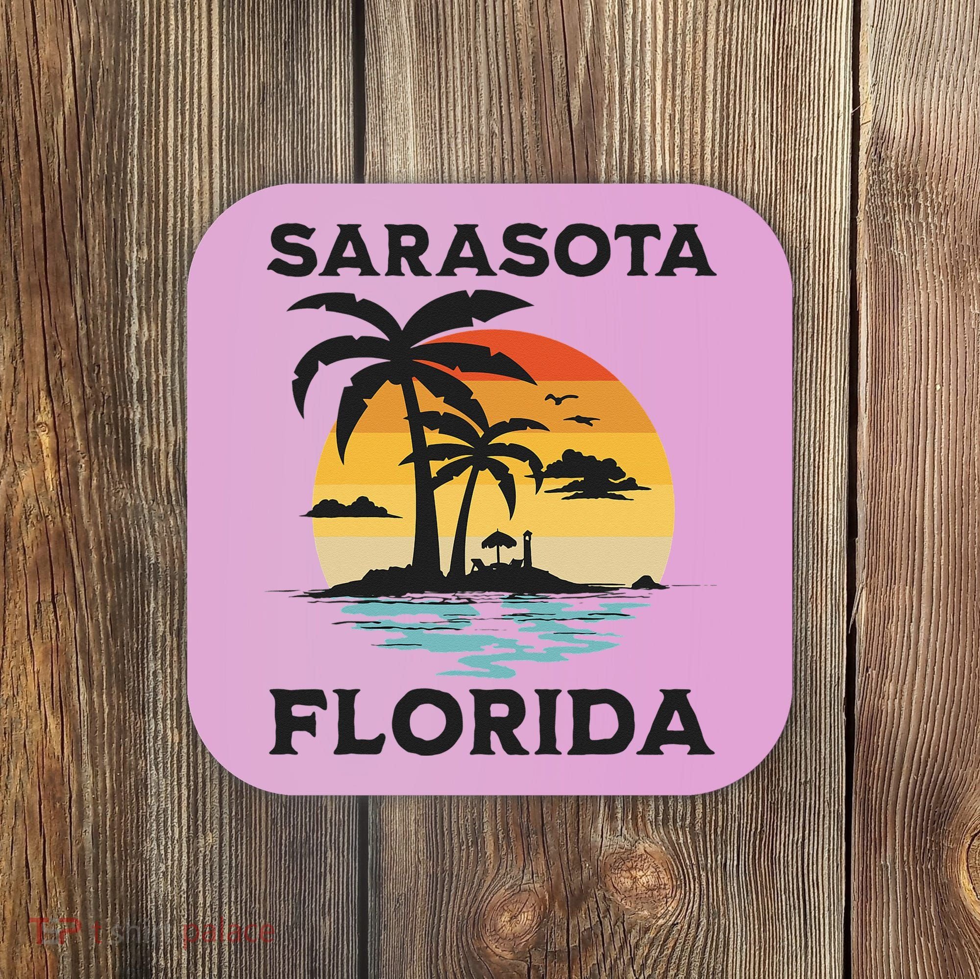 Sarasota Florida Beach Summer Vacation Coaster