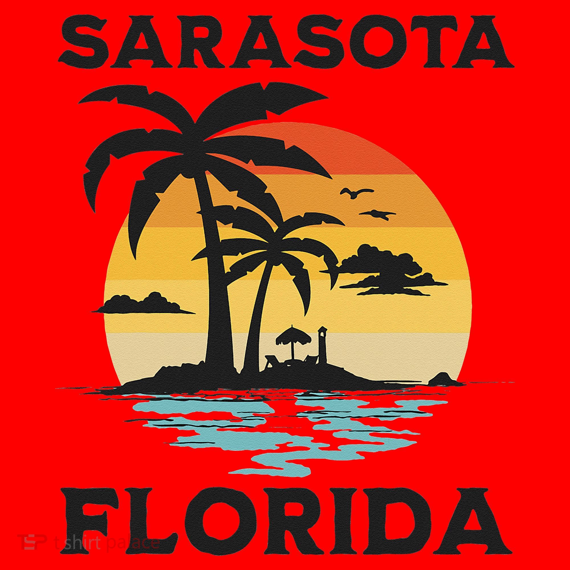 Sarasota Florida Beach Summer Vacation Santa Hat