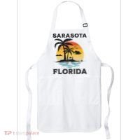 Sarasota Florida Beach Summer Vacation Apron thumb 0