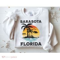 Sarasota Florida Beach Summer Vacation Sweatshirt thumb 2