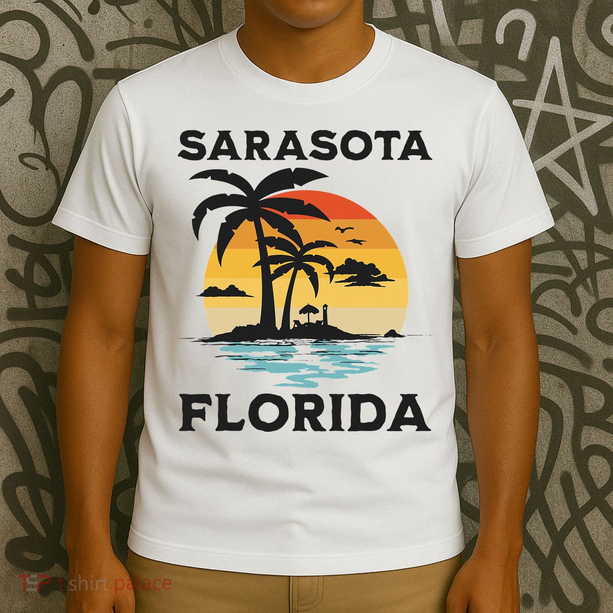 Sarasota Florida Beach Summer Vacation T-Shirt