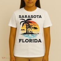 Sarasota Florida Beach Summer Vacation T-Shirt thumb 4