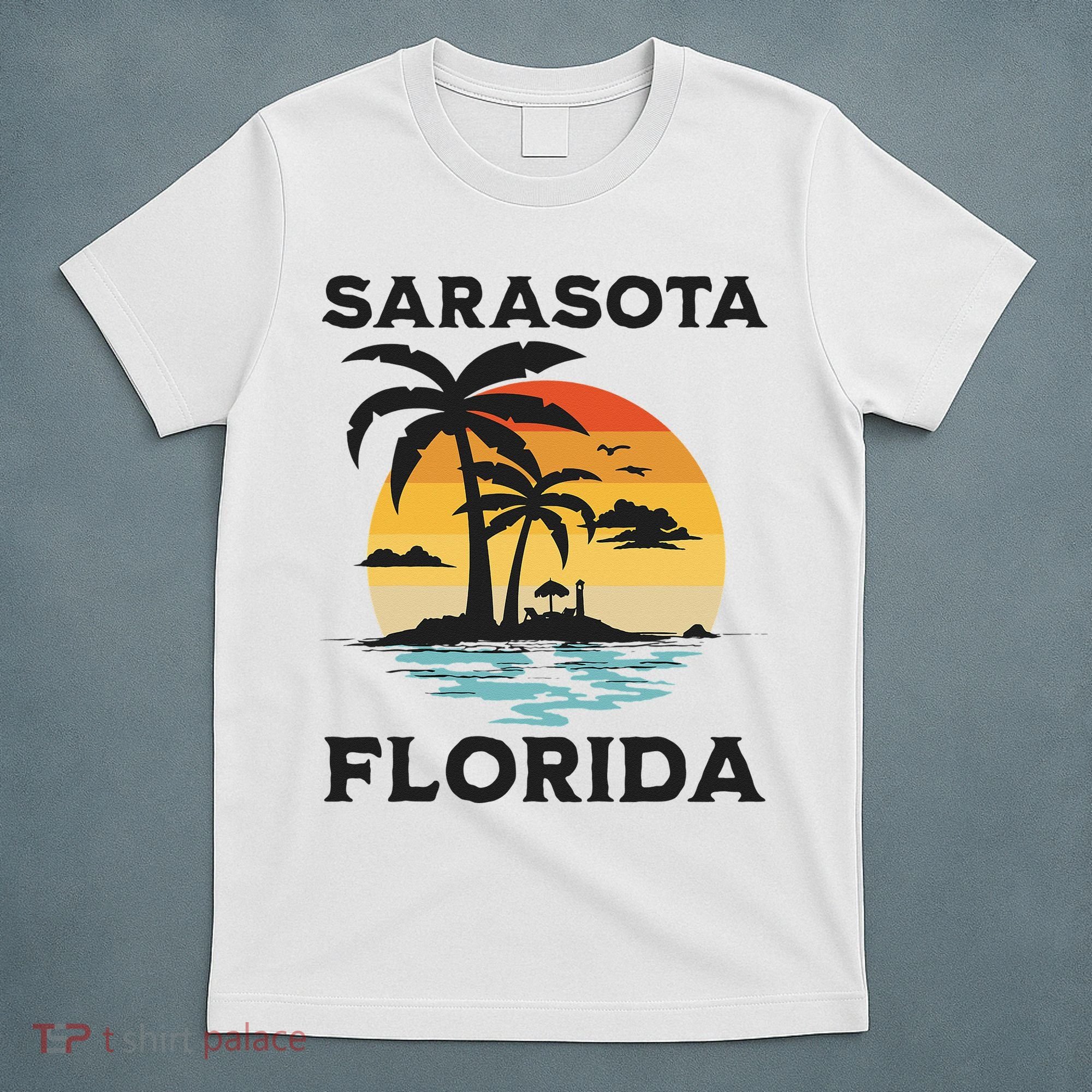 Sarasota Florida Beach Summer Vacation T-Shirt