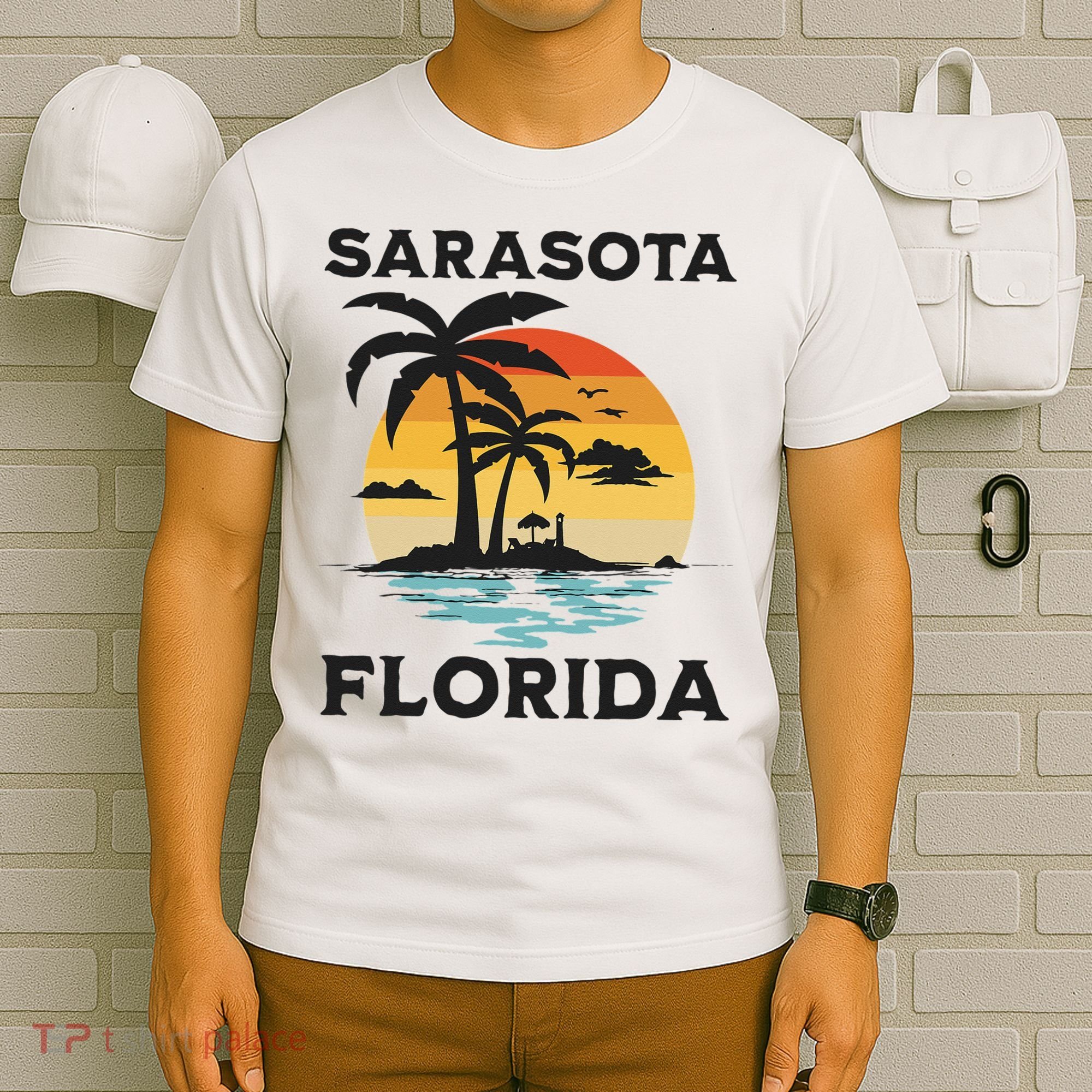 Sarasota Florida Beach Summer Vacation T-Shirt