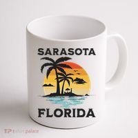 Sarasota Florida Beach Summer Vacation Coffee Mug thumb 1