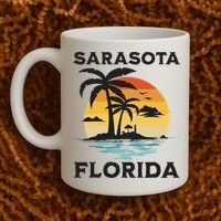 Sarasota Florida Beach Summer Vacation Coffee Mug thumb 2