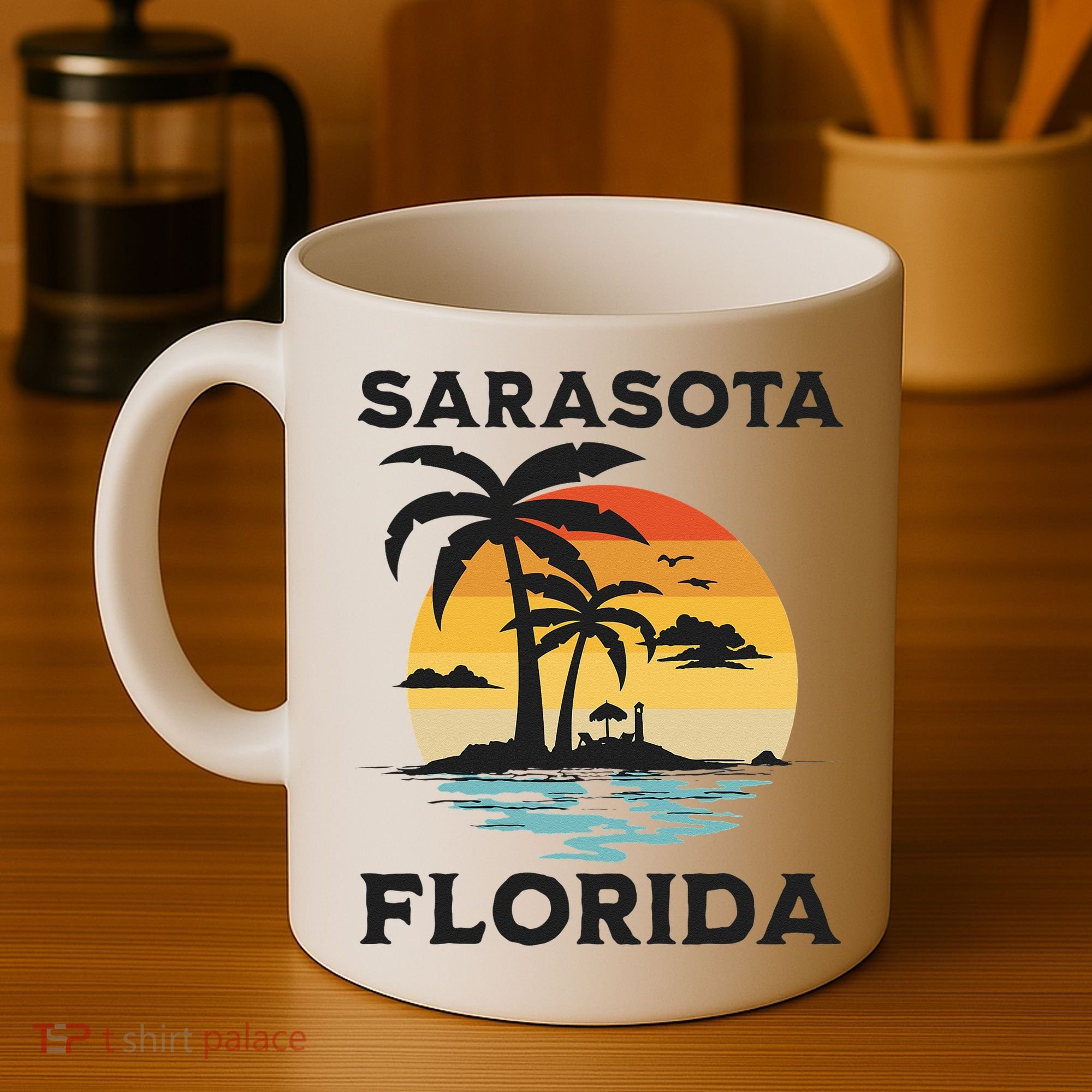 Sarasota Florida Beach Summer Vacation Coffee Mug