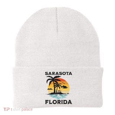 Sarasota Florida Beach Summer Vacation Beanie