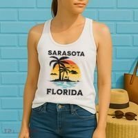 Sarasota Florida Beach Summer Vacation Women's Tank Top thumb 2