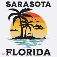 Sarasota Florida Beach Summer Vacation Baby Bodysuit thumb 2