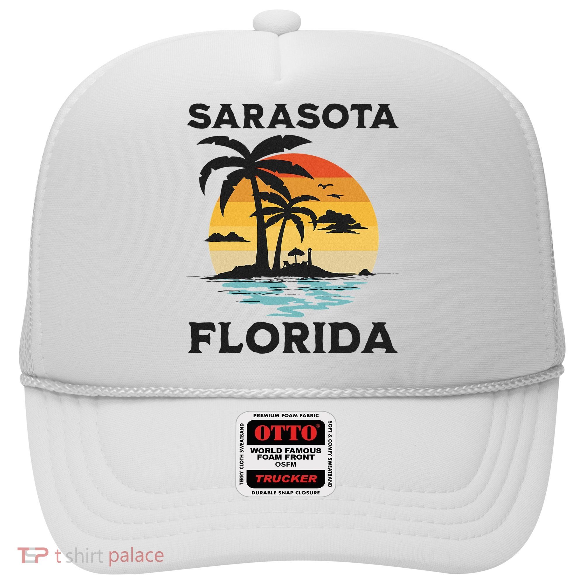 Sarasota Florida Beach Summer Vacation Hat
