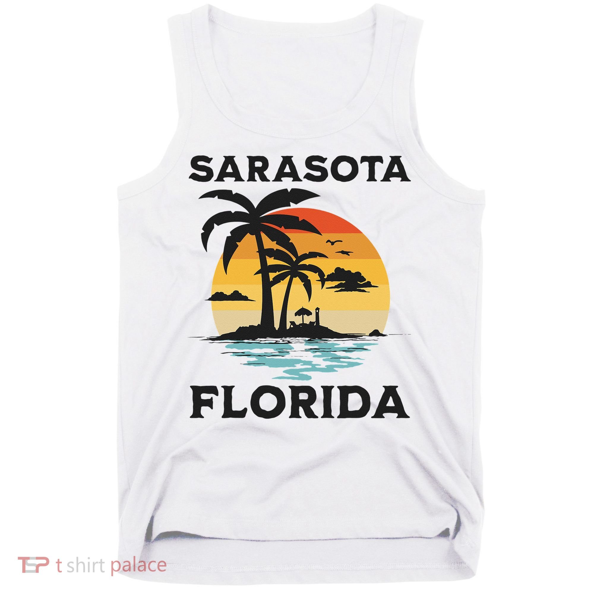 Sarasota Florida Beach Summer Vacation Tank Top