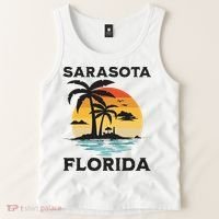 Sarasota Florida Beach Summer Vacation Tank Top thumb 2