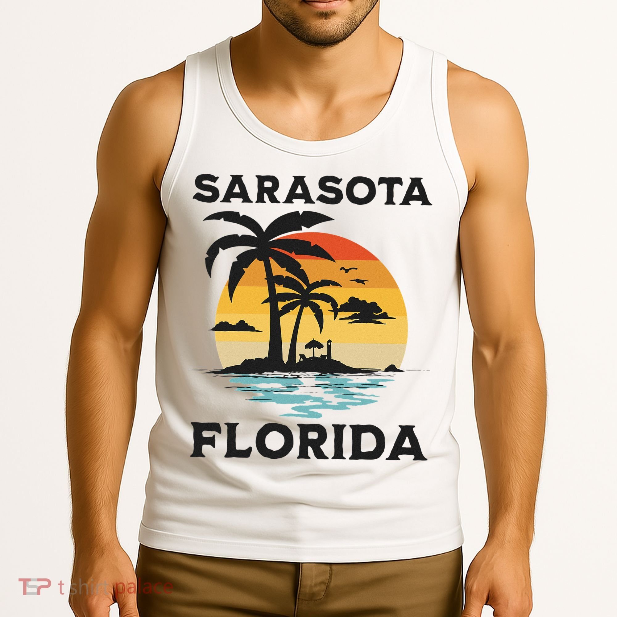 Sarasota Florida Beach Summer Vacation Tank Top