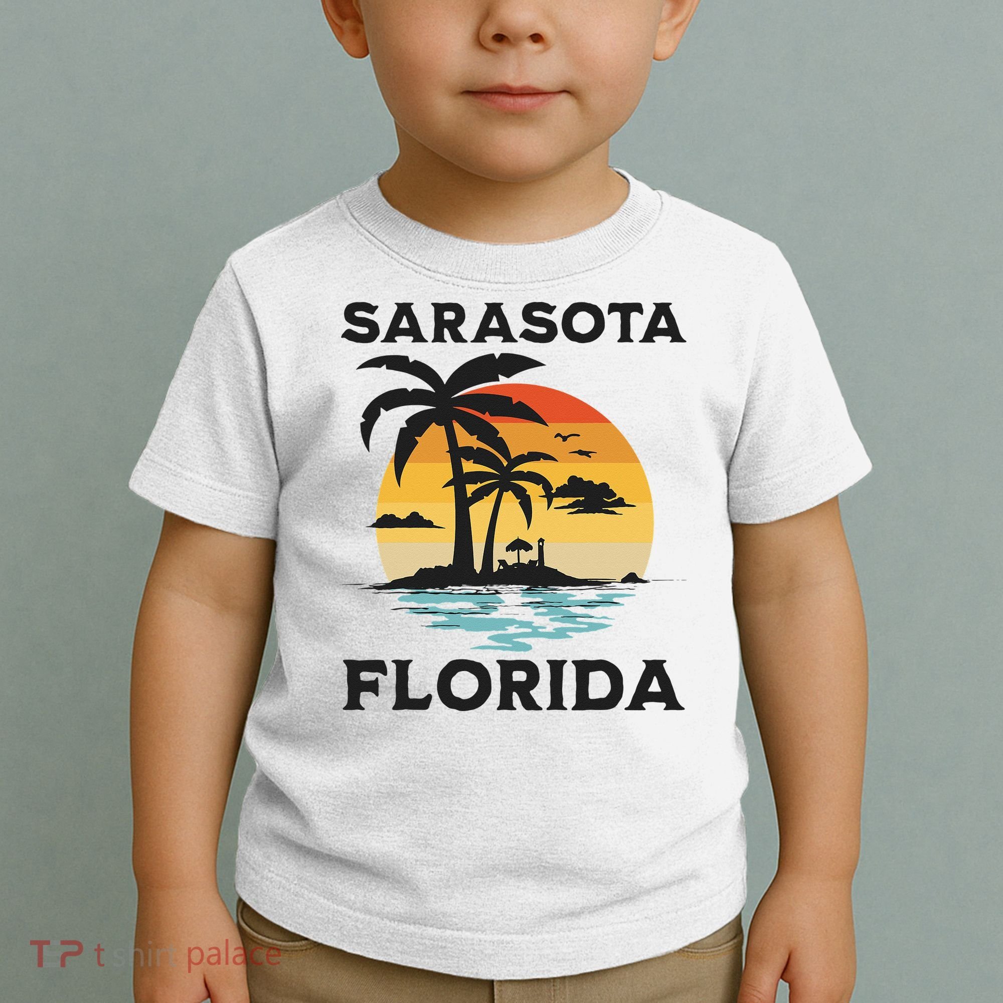 Sarasota Florida Beach Summer Vacation Toddler T-Shirt