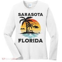 Sarasota Florida Beach Summer Vacation Women's Long Sleeve Shirt thumb 0