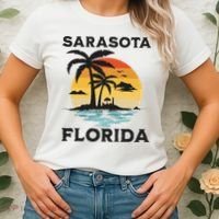 Sarasota Florida Beach Summer Vacation Women's T-Shirt thumb 2