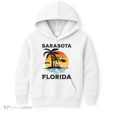 Sarasota Florida Beach Summer Vacation Kids Hoodie