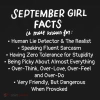 September Facts Birthday Funny Gift Born In September Virgo Great Gift Women's Hoodie thumb 2