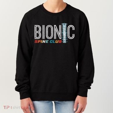 Spinal Fusion Back Spine Surgery Lumbar Recovery Women's Sweatshirt