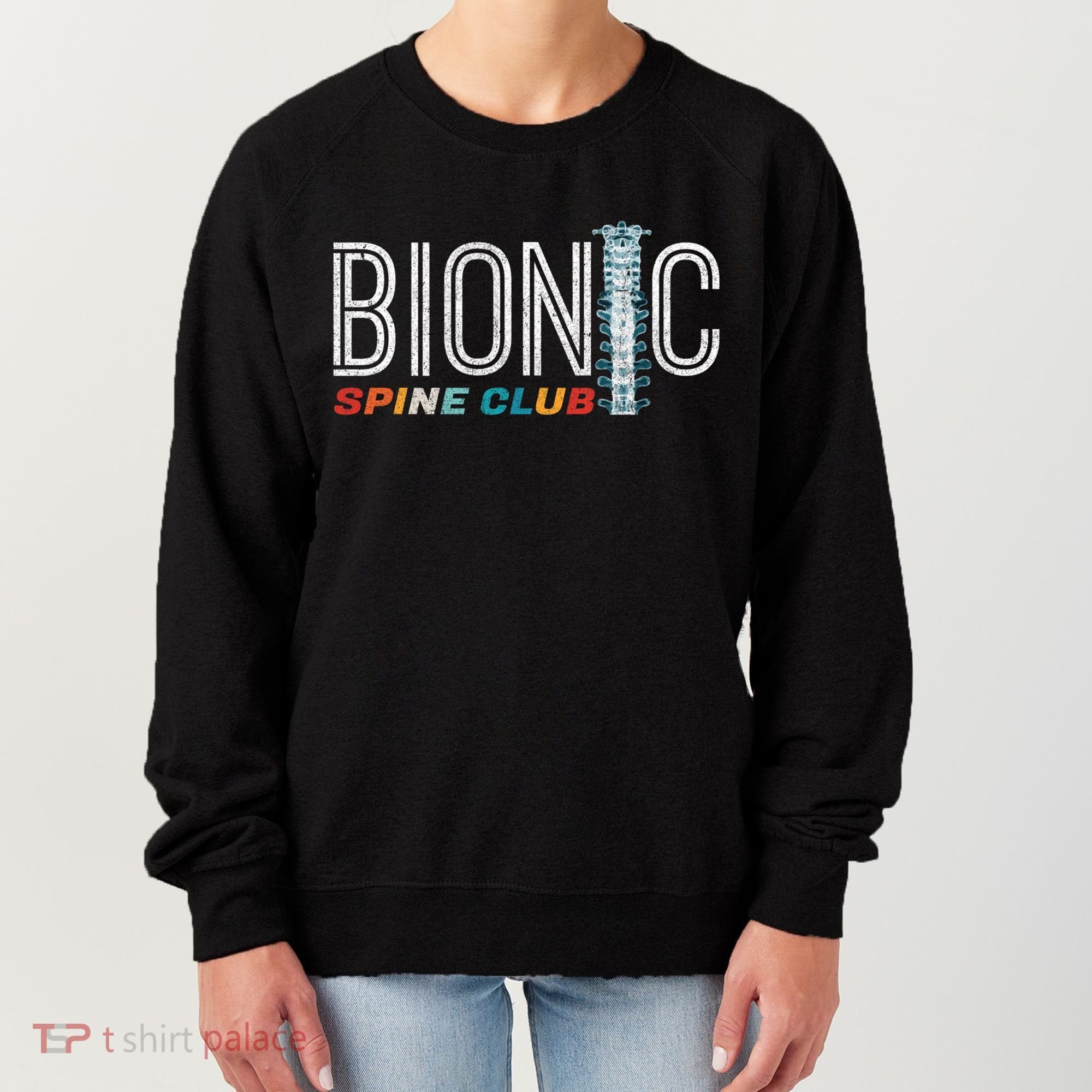 Spinal Fusion Back Spine Surgery Lumbar Recovery Women's Sweatshirt