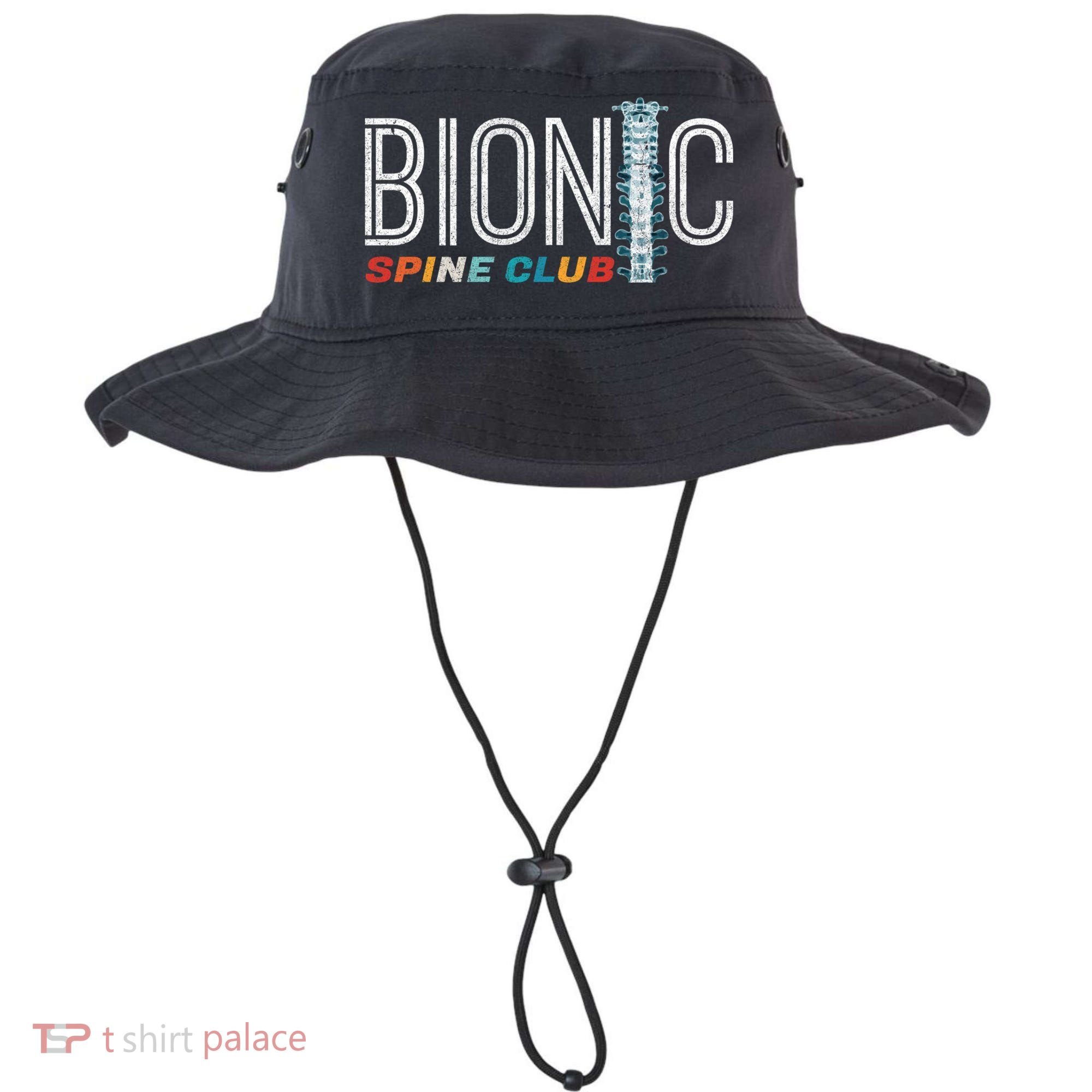 Spinal Fusion Back Spine Surgery Lumbar Recovery Bucket Hat