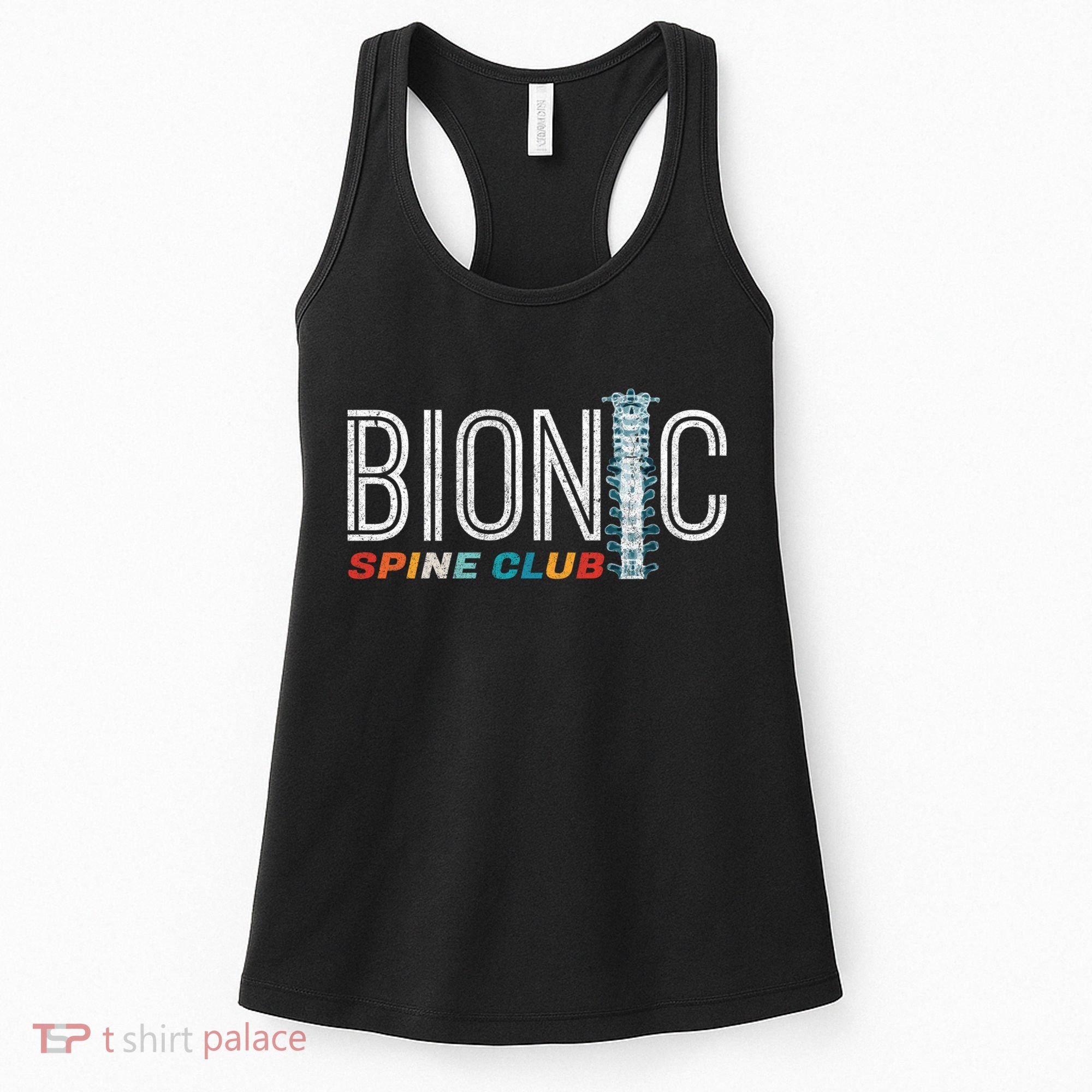 Spinal Fusion Back Spine Surgery Lumbar Recovery Women's Tank Top