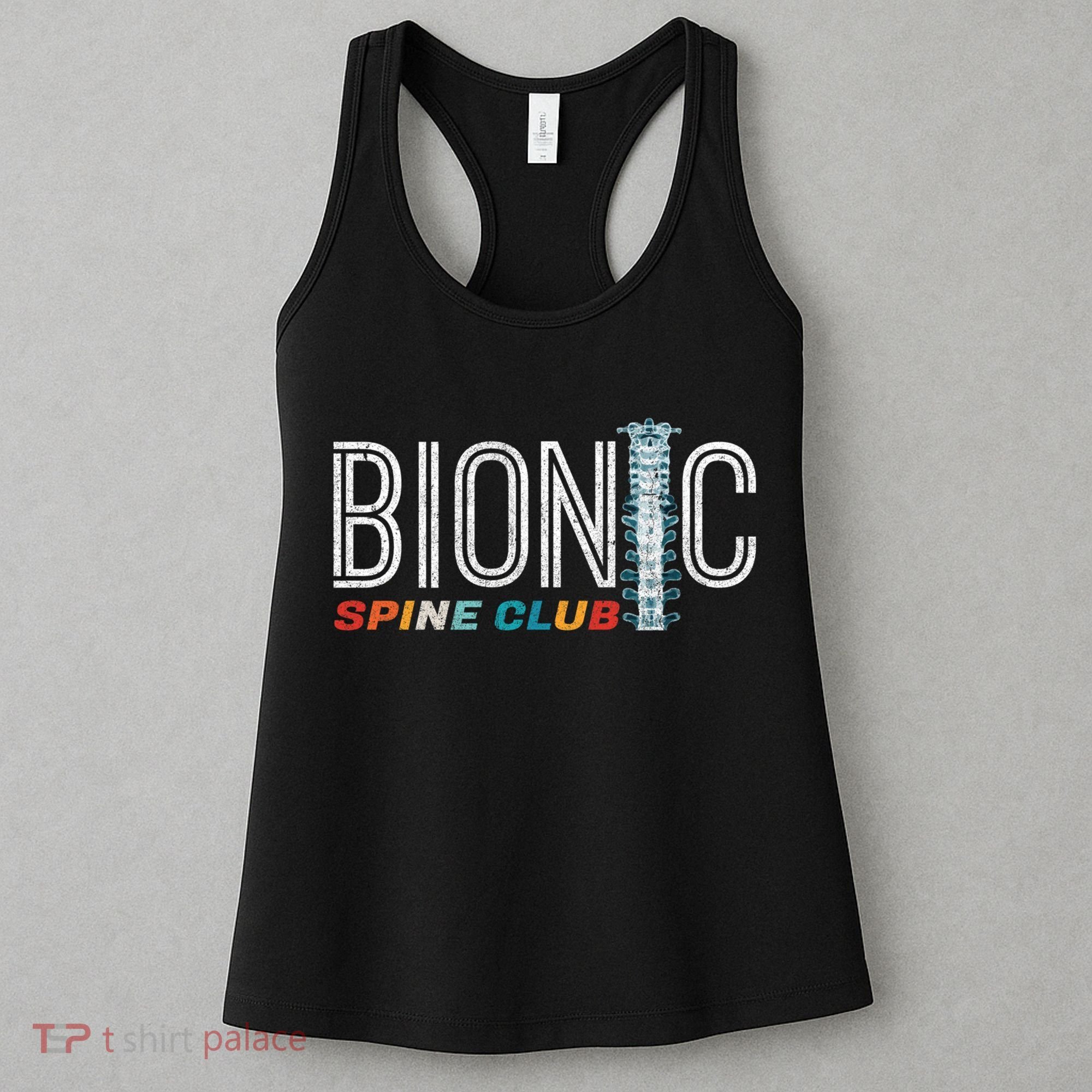 Spinal Fusion Back Spine Surgery Lumbar Recovery Women's Tank Top