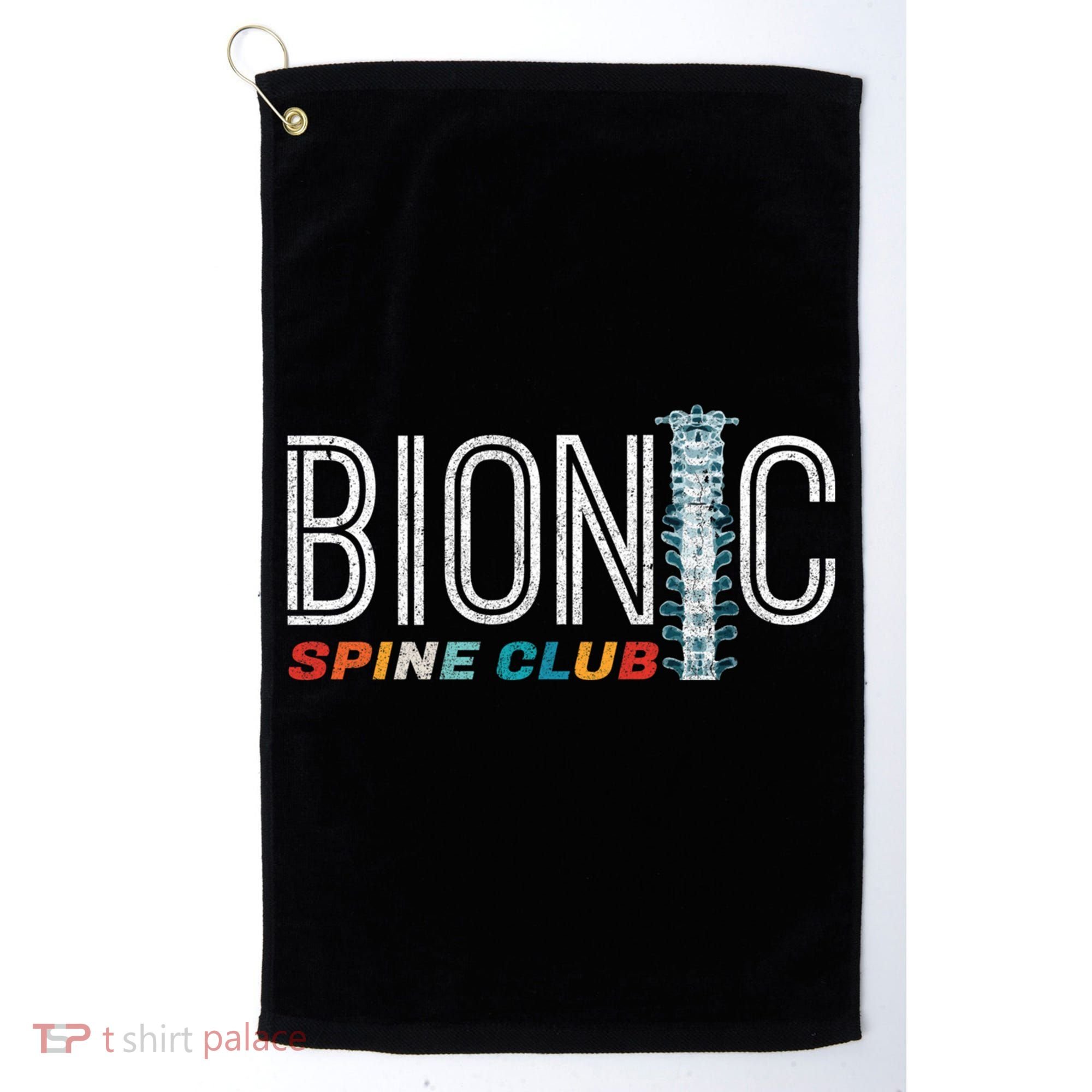 Spinal Fusion Back Spine Surgery Lumbar Recovery Golf Towel