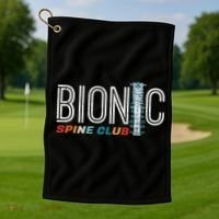 Spinal Fusion Back Spine Surgery Lumbar Recovery Golf Towel thumb 1